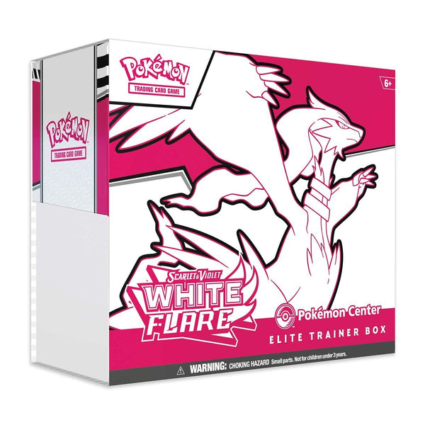 Scarlet & Violet—White Flare Pokémon Center Elite Trainer Box